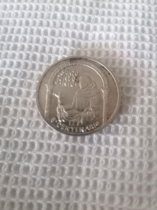 Moeda  de 500 escudos de 1995 - 8° centenário de Santo António