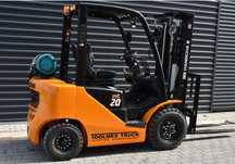 Nowy wózek widłowy gazowy LPG - 2500 kg - HANGCHA - rocznik 2025