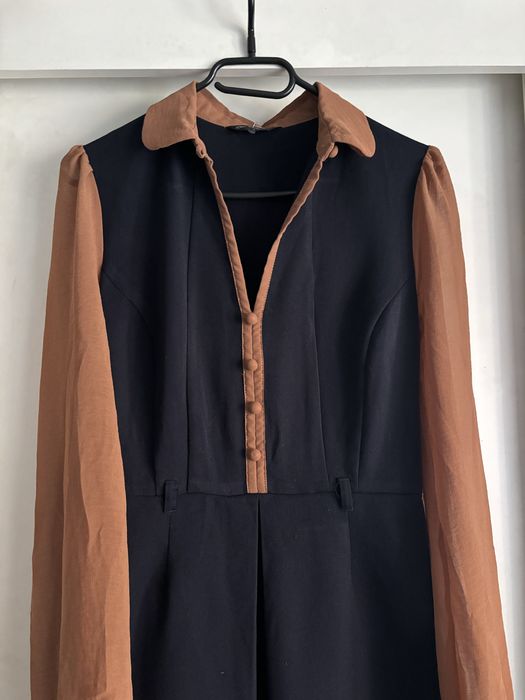 Sukienka z długim rękawem