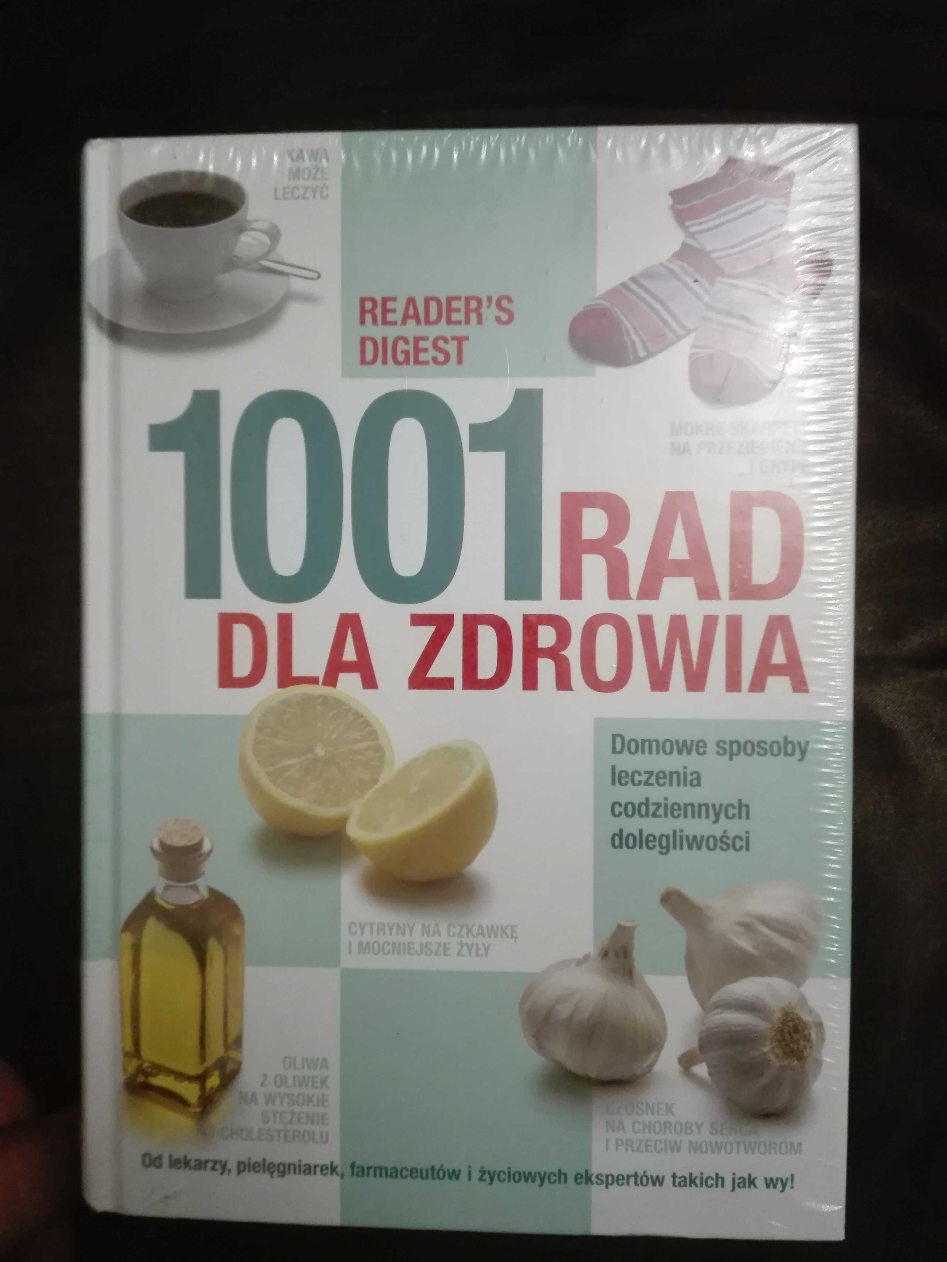 Książka 1001 rad dla zdrowia.