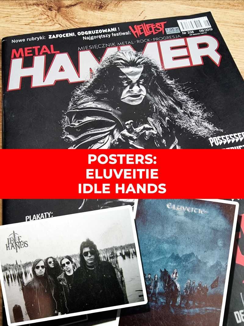 Metal Hammer 2019 - Abbath, Plakat: Idle Hands, Eluveitie