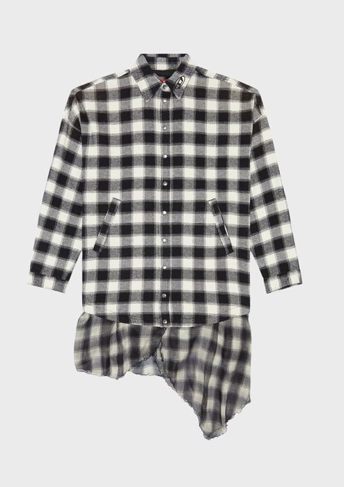 Diesel женское платье в клетку