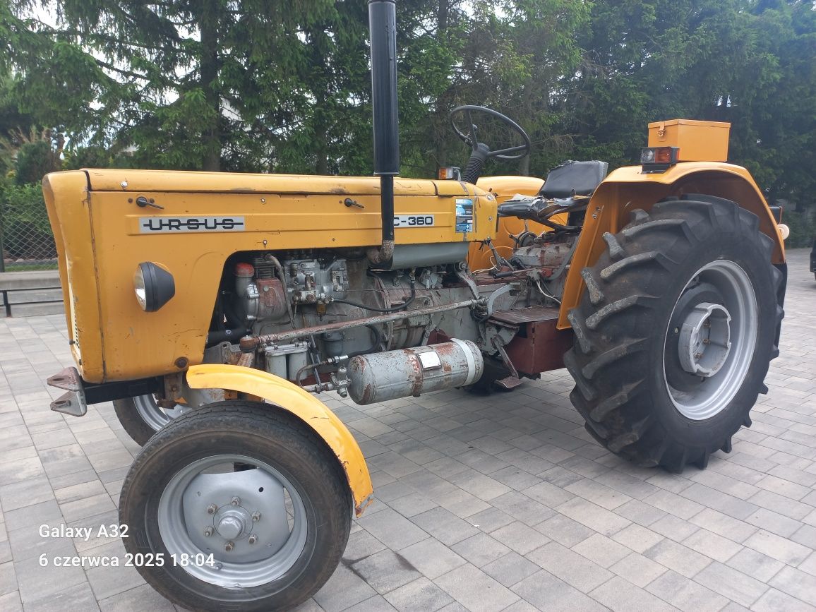 Ursus C-360 wspomaganie