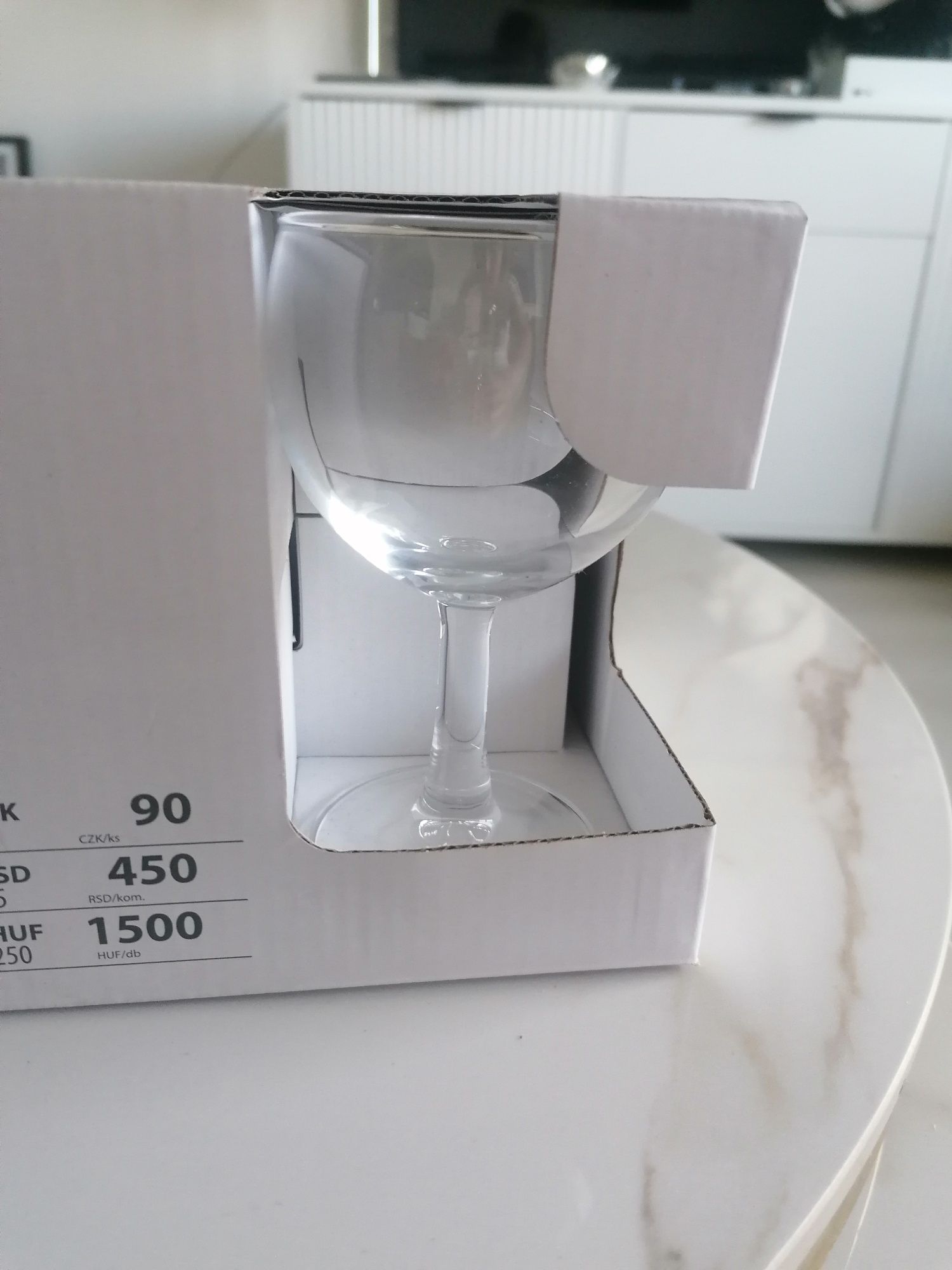 Nowe kieliszki do wina 6sztuk