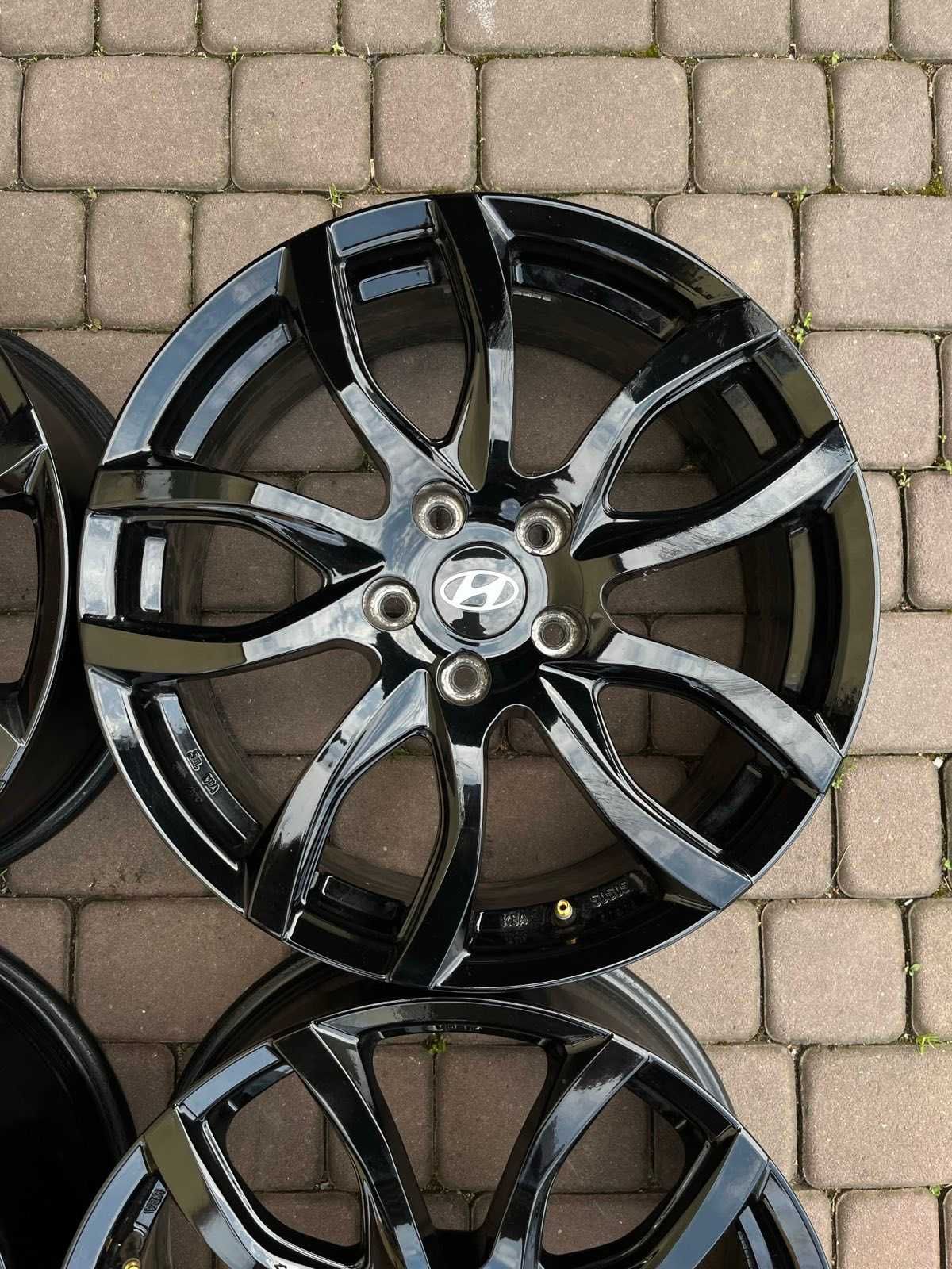 Alufelgi Hyundai 5x114,3 18  Czujniki Kona Tucson IX35 Sorento CZARNE