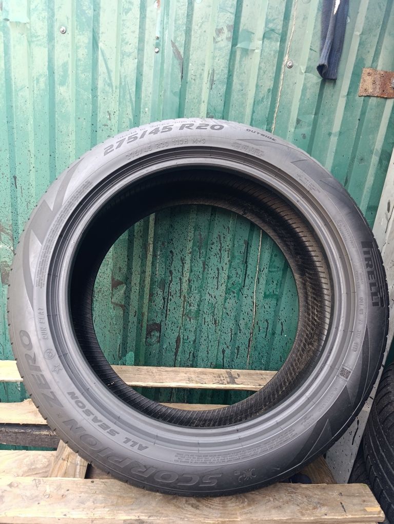 275/45/20 Pirelli Scorpion all season run flat