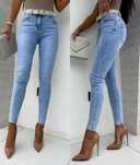 Damskie Jeansy niebieskie Push-up M.sara S