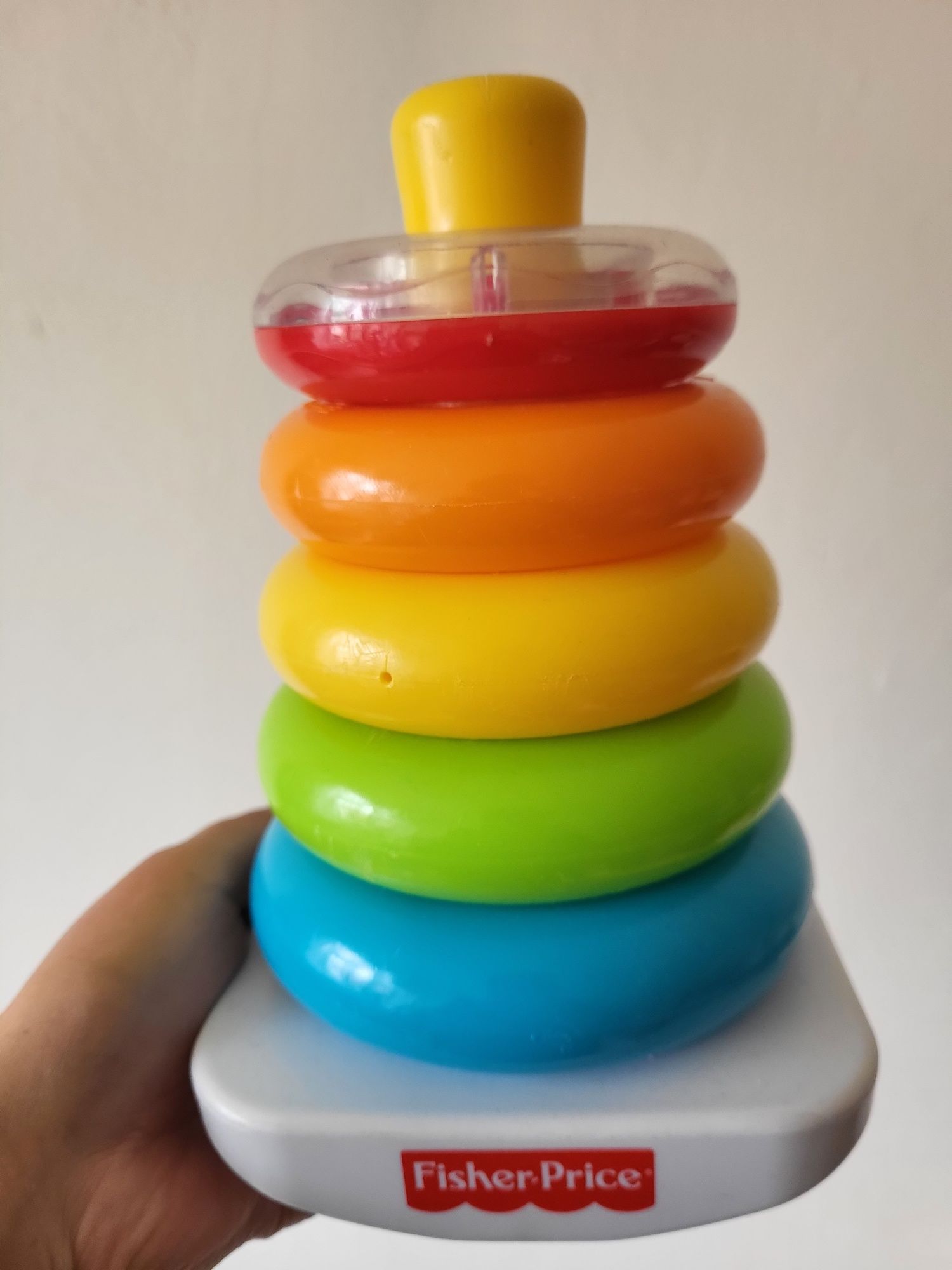 Piramidka z kółek Fisher price