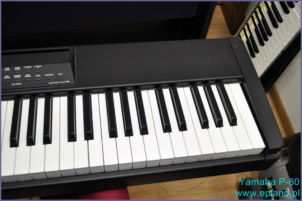 Pianino cyfrowe Yamaha P-80 epiano.pl stage