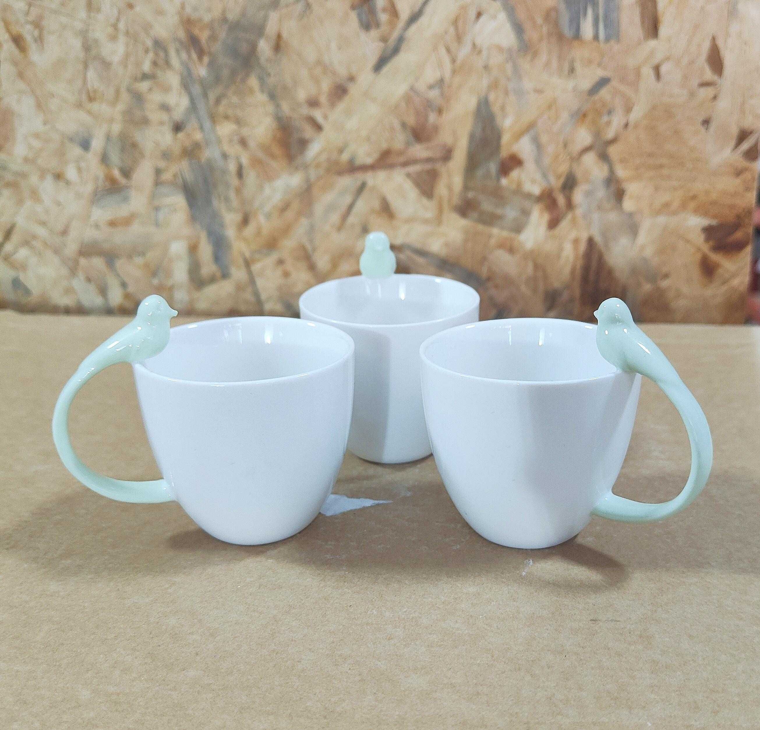 Conjunto de Duas Chávenas com Pires