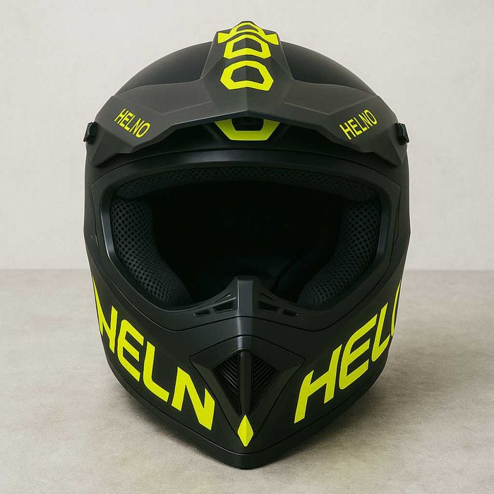 Мотошолом кросовий Enduro/Motocross HELNO M (57- 58 см)