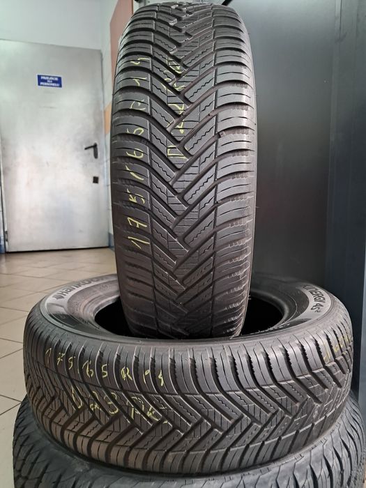 Opony używane 2x 175/65R14 Hankook Kinergy 4S2 Całoroczne Gwarancja