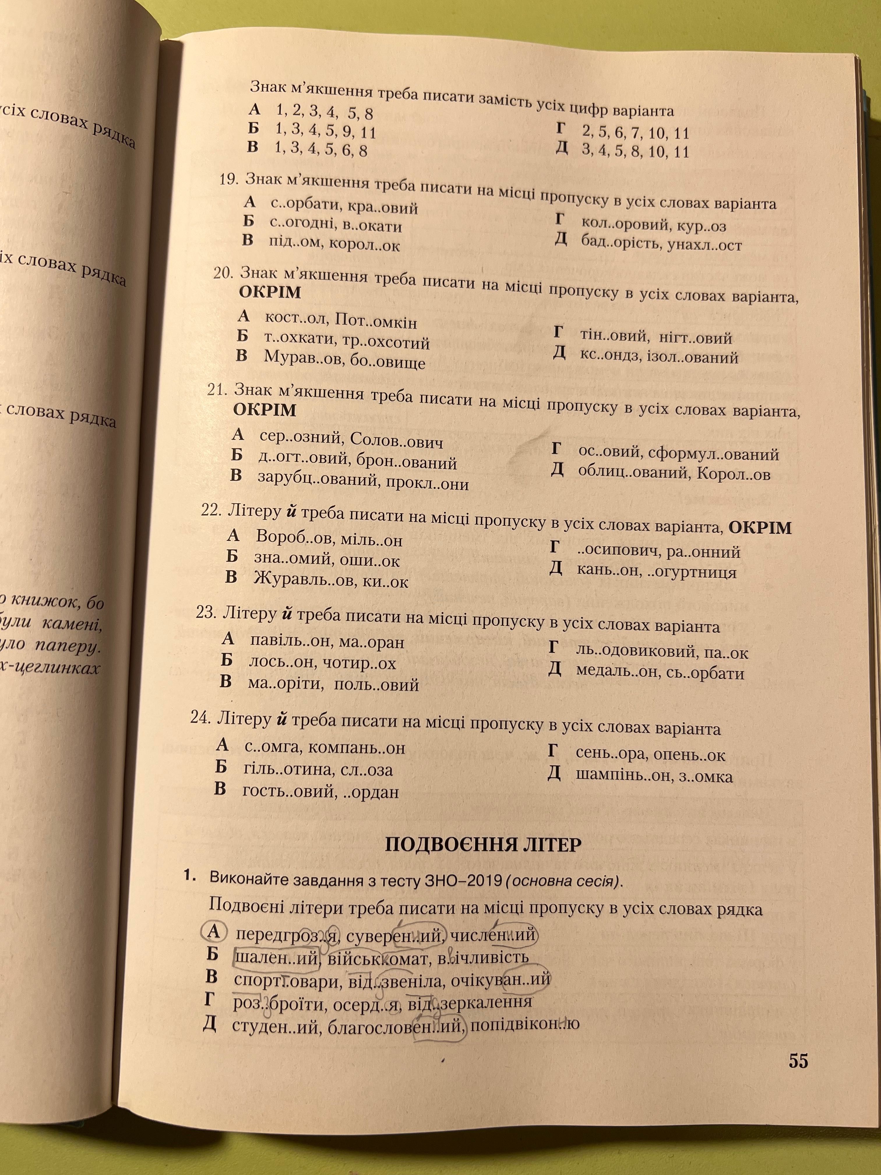 ЗНО 2020 Авраменко