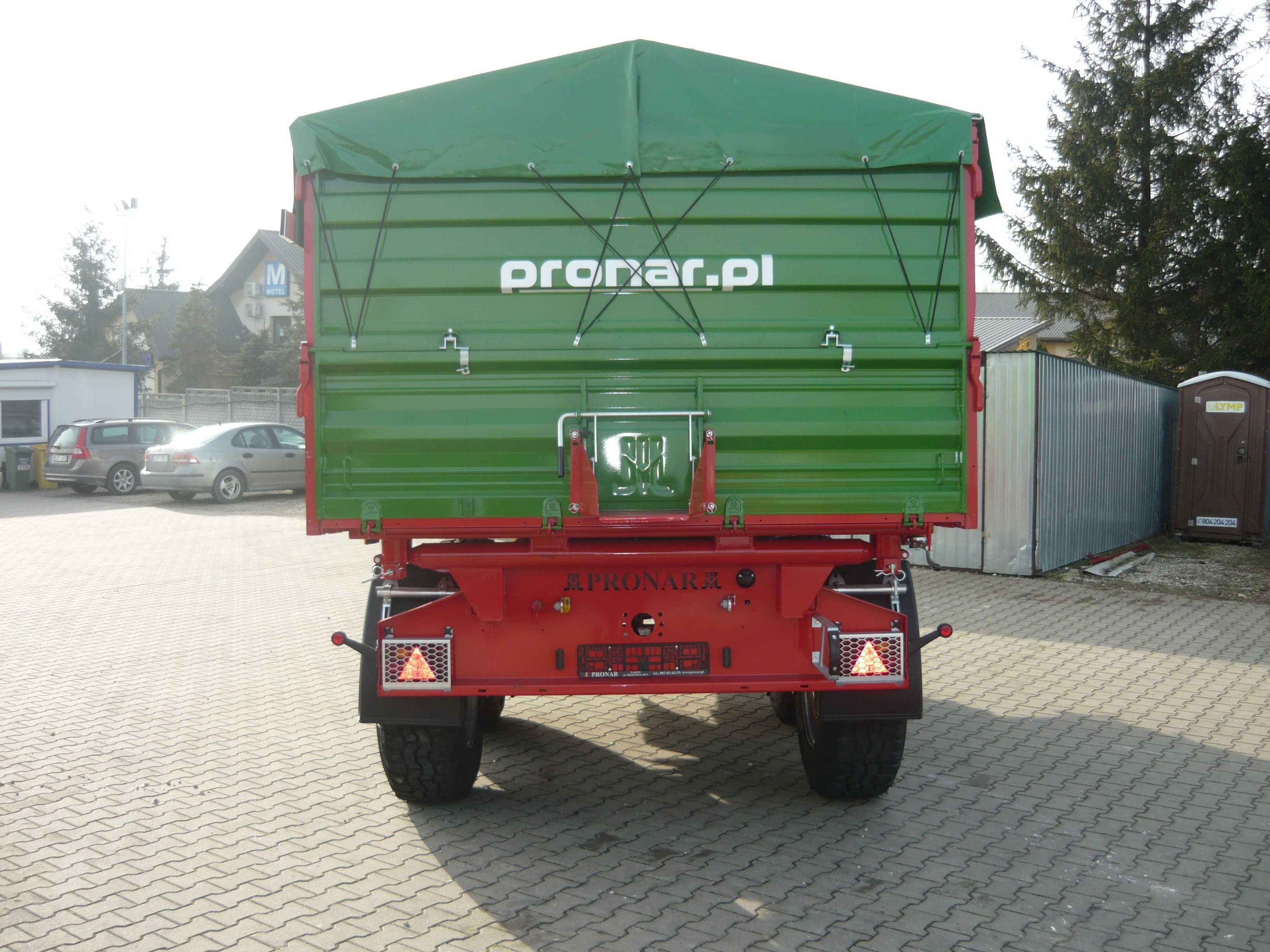 Nowa Przyczepa tandem paletowa 12t Pronar PT512 Metal Fach 10