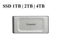 Внешний накопитель SSD Kingston 1TB | 2TB | 4TB (типа флешки)