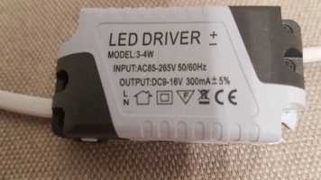 LED драйвер 12вт 3-4w