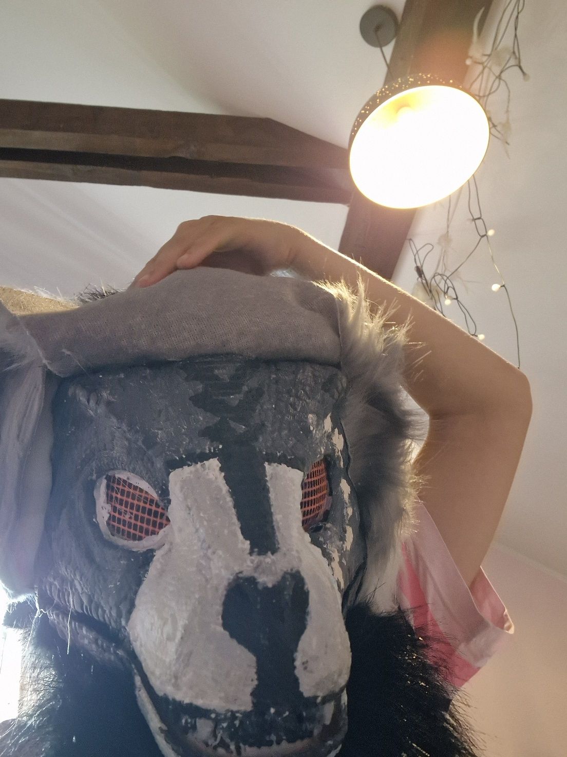Fursuit dino mask