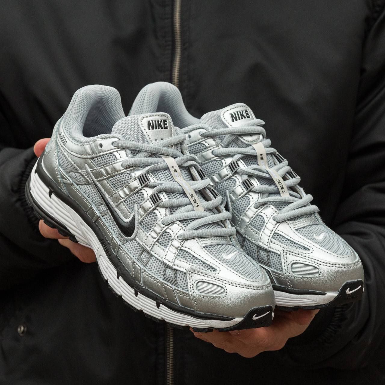 Кросівки Nike P-6000 | Кросівки Найк П-6000 сіро-сині