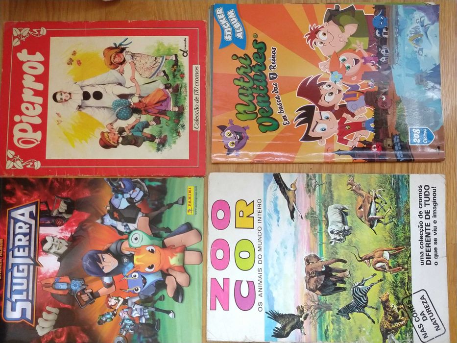 Cadernetas de Cromos Vazias