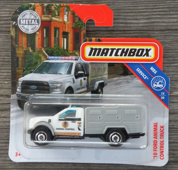 Resorak Matchbox 1:64 Ford Animal Control Truck