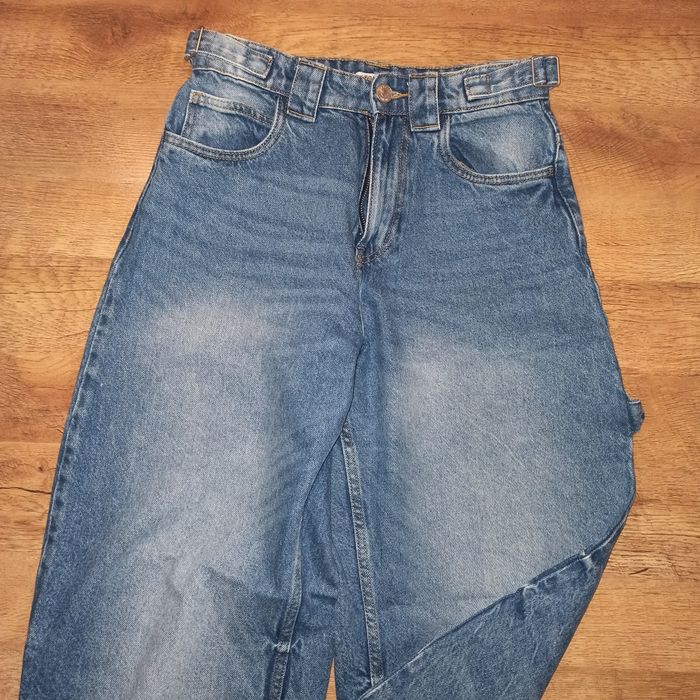 Spodnie jeansy baggy barrel fit CROPP r. 36