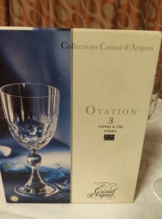 Conjunto 18 copos cristal