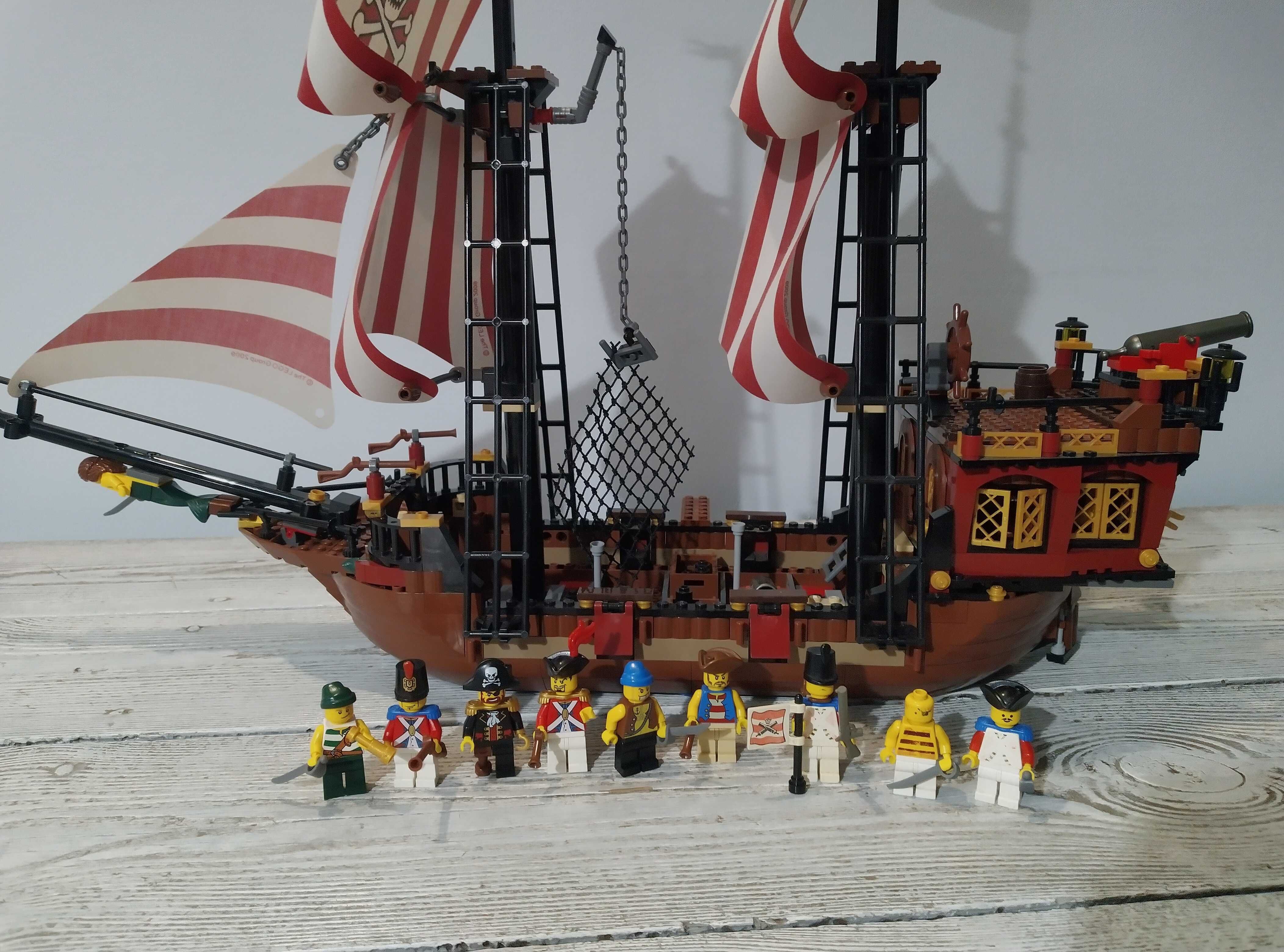 LEGO 6243 statek Brickbeard's Bounty +dodatki