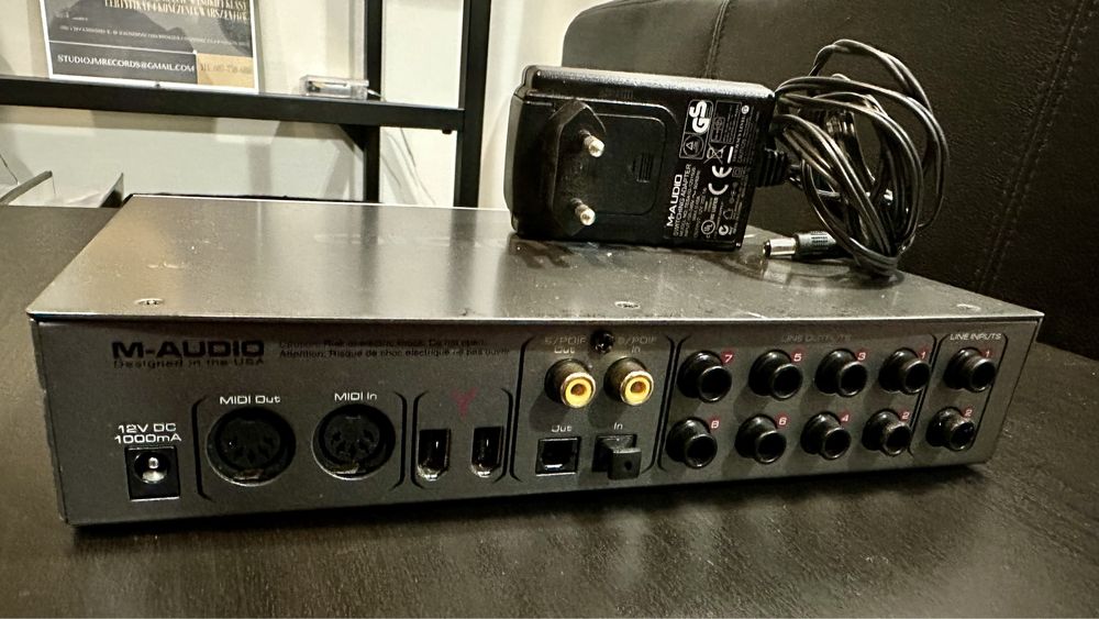 M-Audio interface muzyczny.