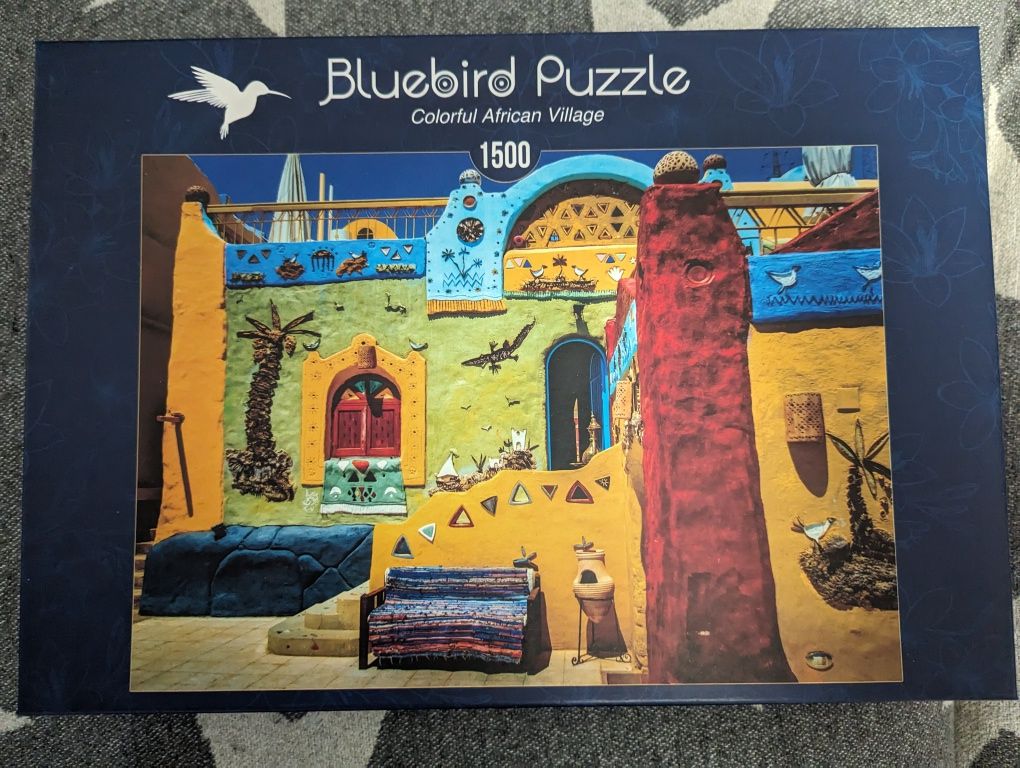 Trzy zestawy puzzli Bluebird