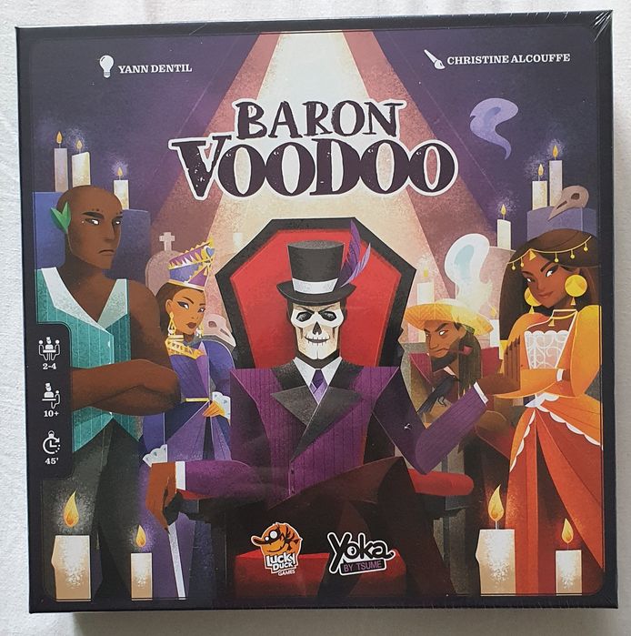 Baron Voodoo gra planszowa.
