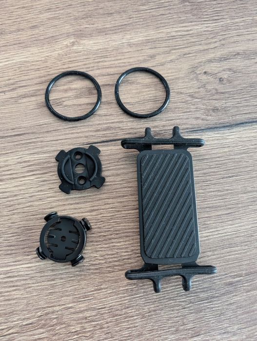 Rowerowy uchwyt na telefon komórkowy Garmin silikonowy na mostek