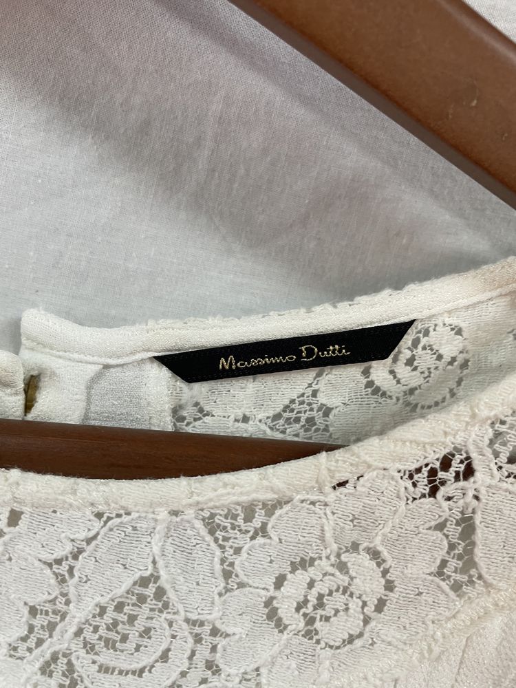 Vestido e camisa MASSIMO  DUTTI
