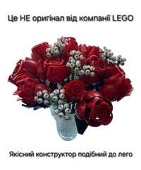 Конструктор лего "Букет троянд" - Lego icons "Bouquet of roses"