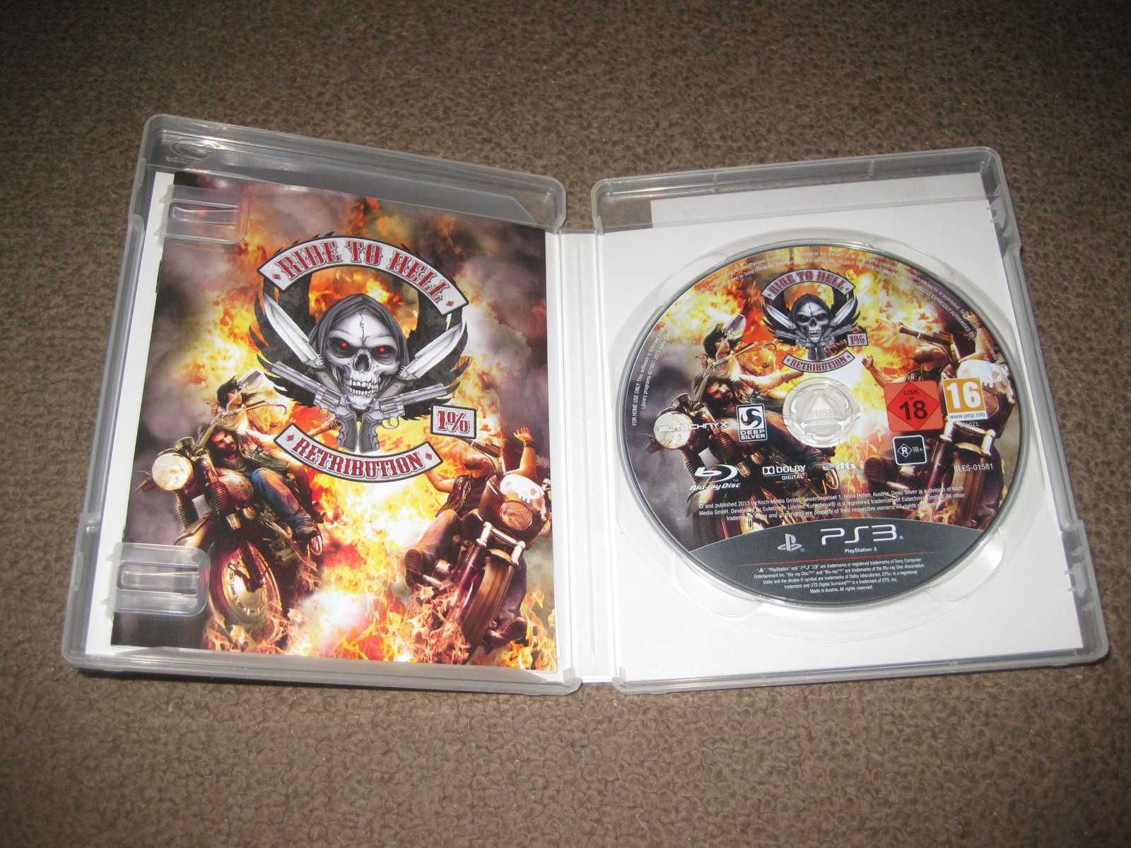 Jogo "Ride To Hell: Retribution" para PS3/Completo!