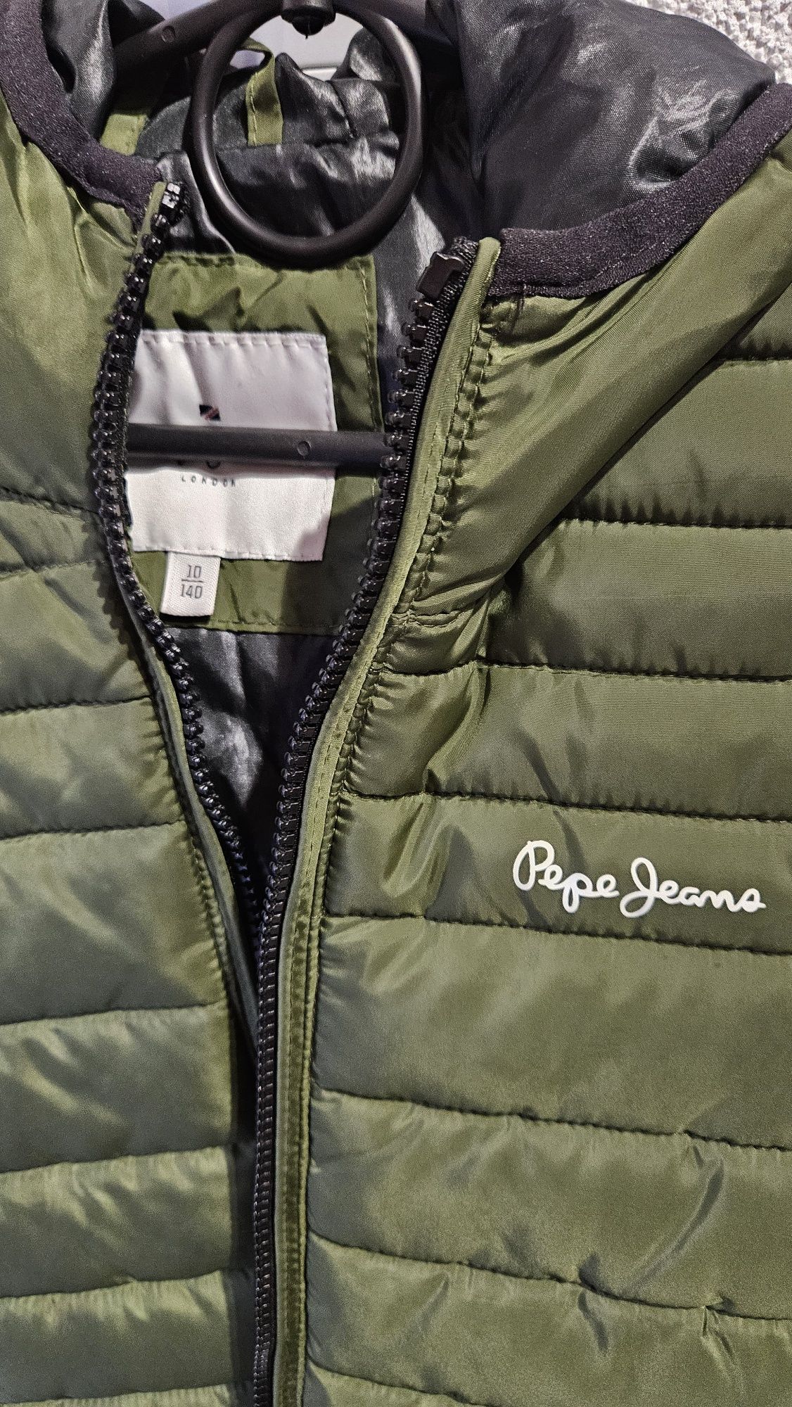 Nowa kurtka ocieplana pikowana pepe jeans roz  140 10 lat