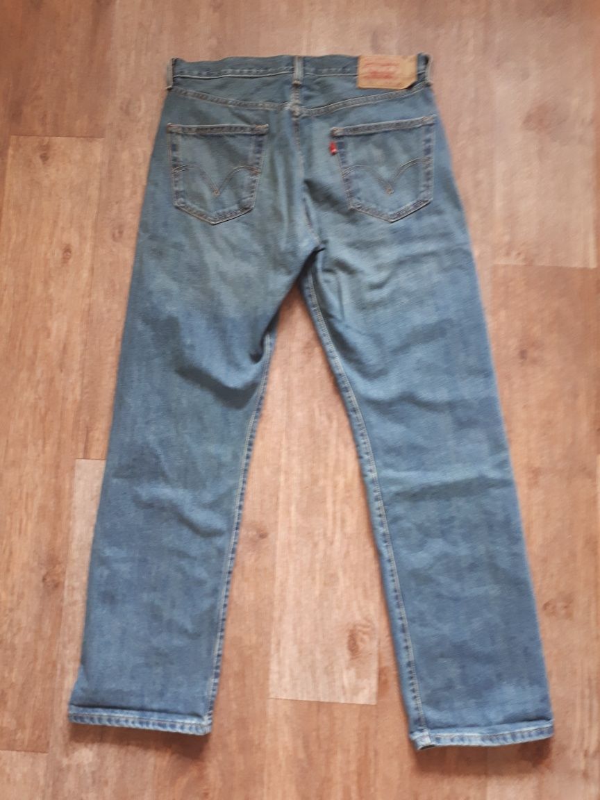 Джинсы Levis 501 w34 L 32made in Mexico