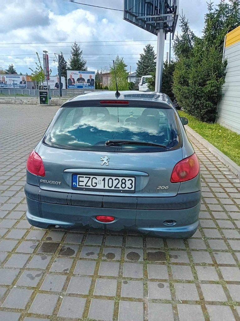 Peugeot 206, 2006 rok, 1,4, benzyna, klimatyzacja