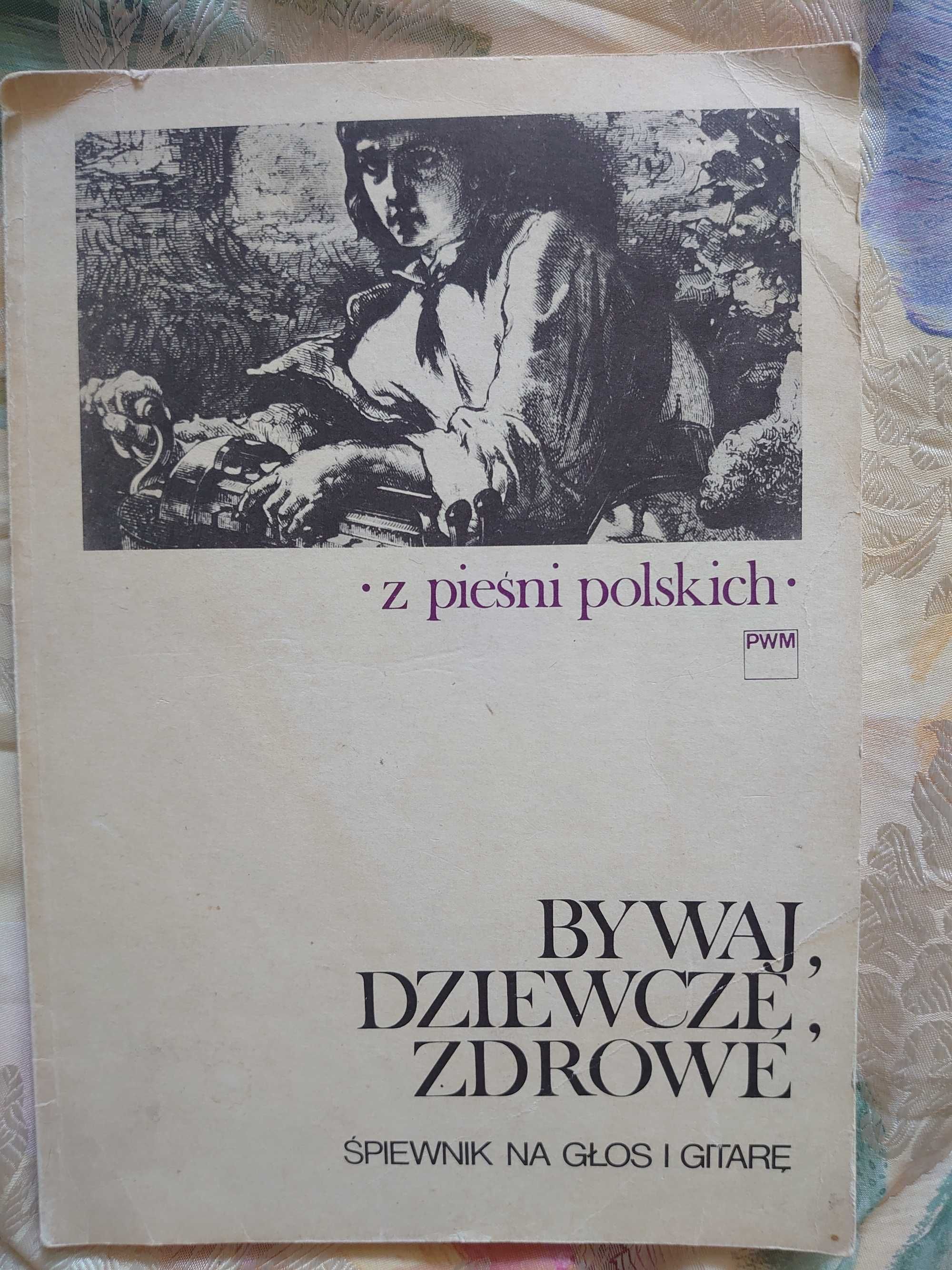 Książka śpiewnik na głos i gitarę. Z pieśni polskich