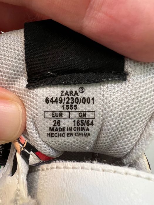 Trampki Mickey Mouse, Zara, rozmiar 26