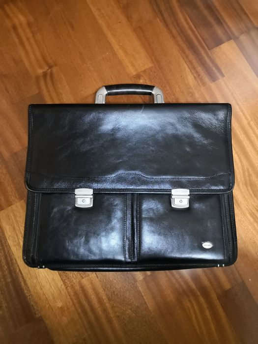 Портфель шкіряний під Pierre Cardin