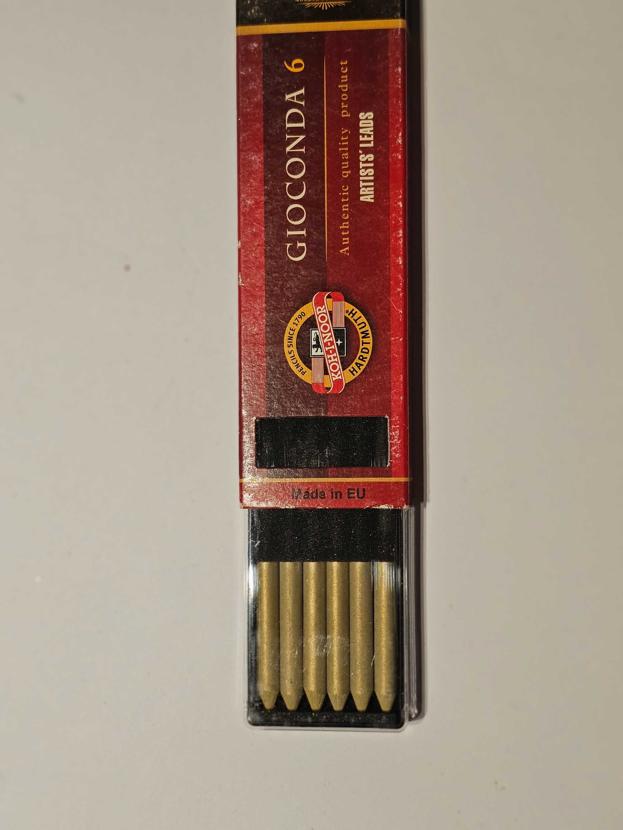 Wkłady metaliczne złote do ołówka kubuś GIOCONDA KOH-I-NOOR 5,6mm