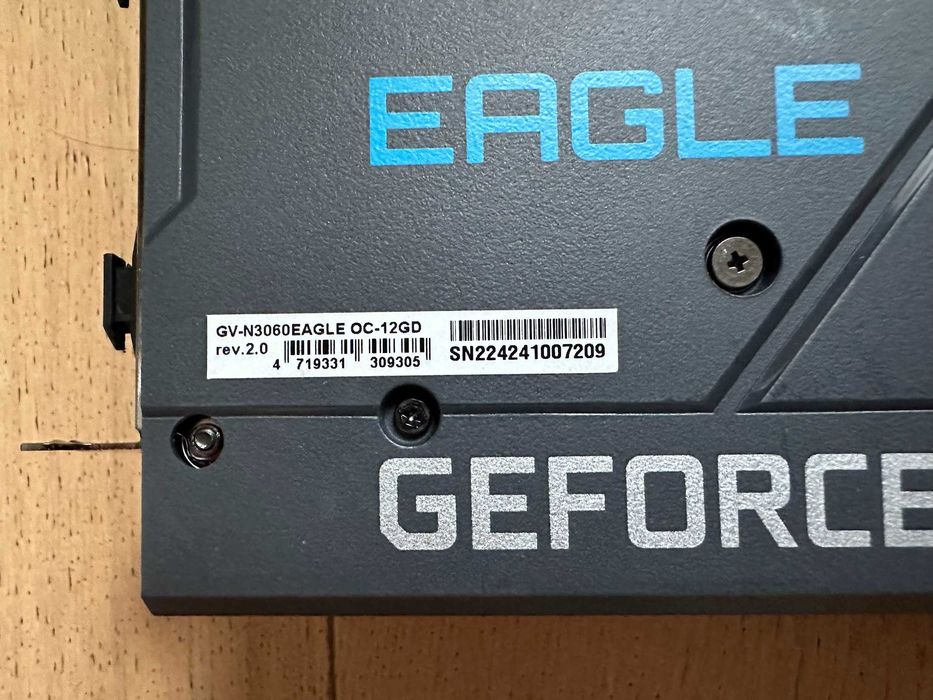 Karta graficzna Gigabyte GeForce RTX 3060 Eagle OC 12GB