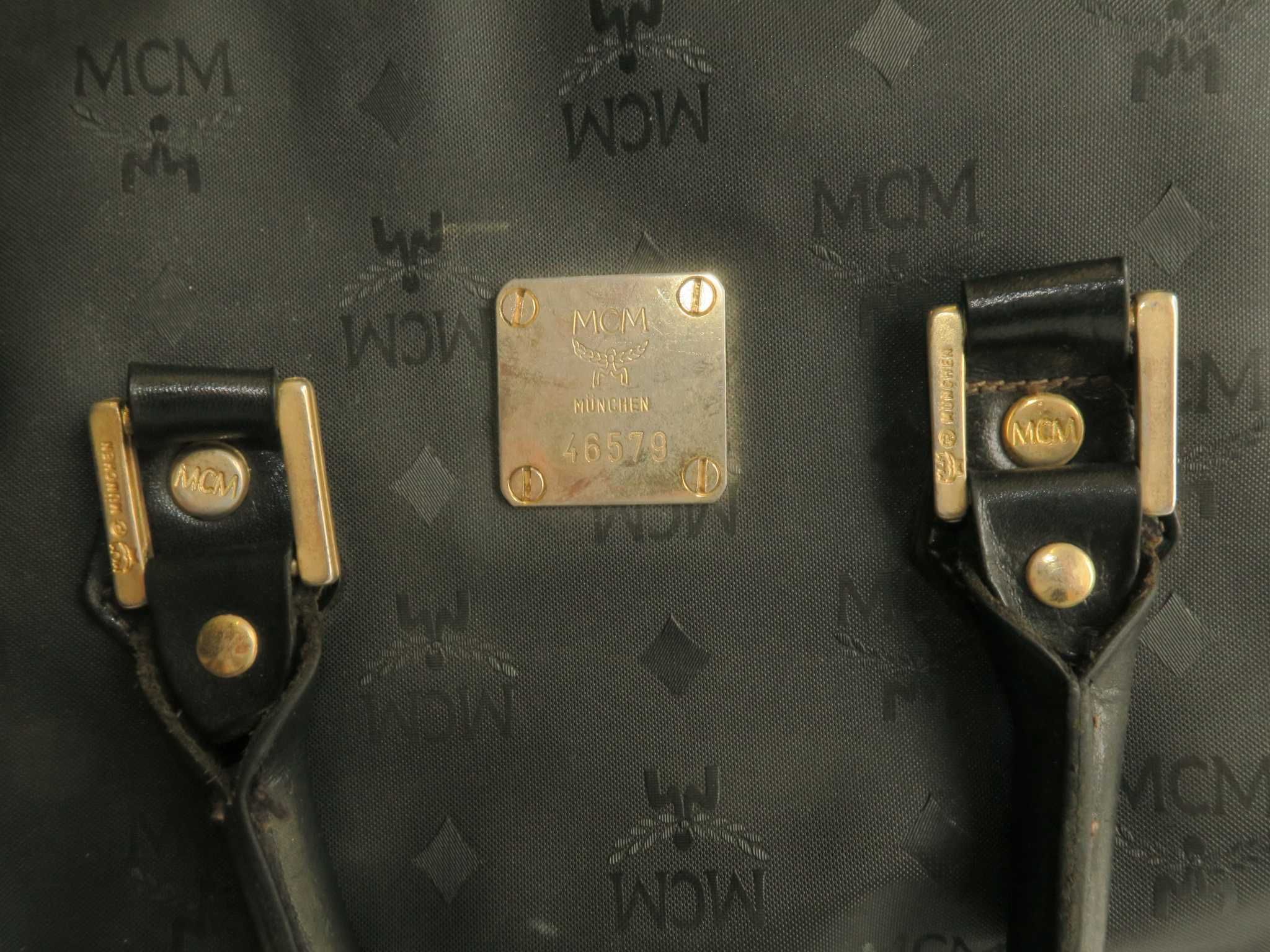 MCM torebka kuferek speedy monogram