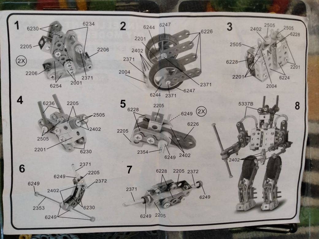 Mały mechanik firmy Madej 237 elementów