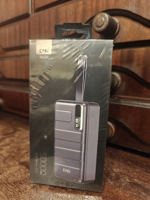 Power Bank KP-32 (30000 мАг, 22.5 Вт) – Ультрашвидка зарядка