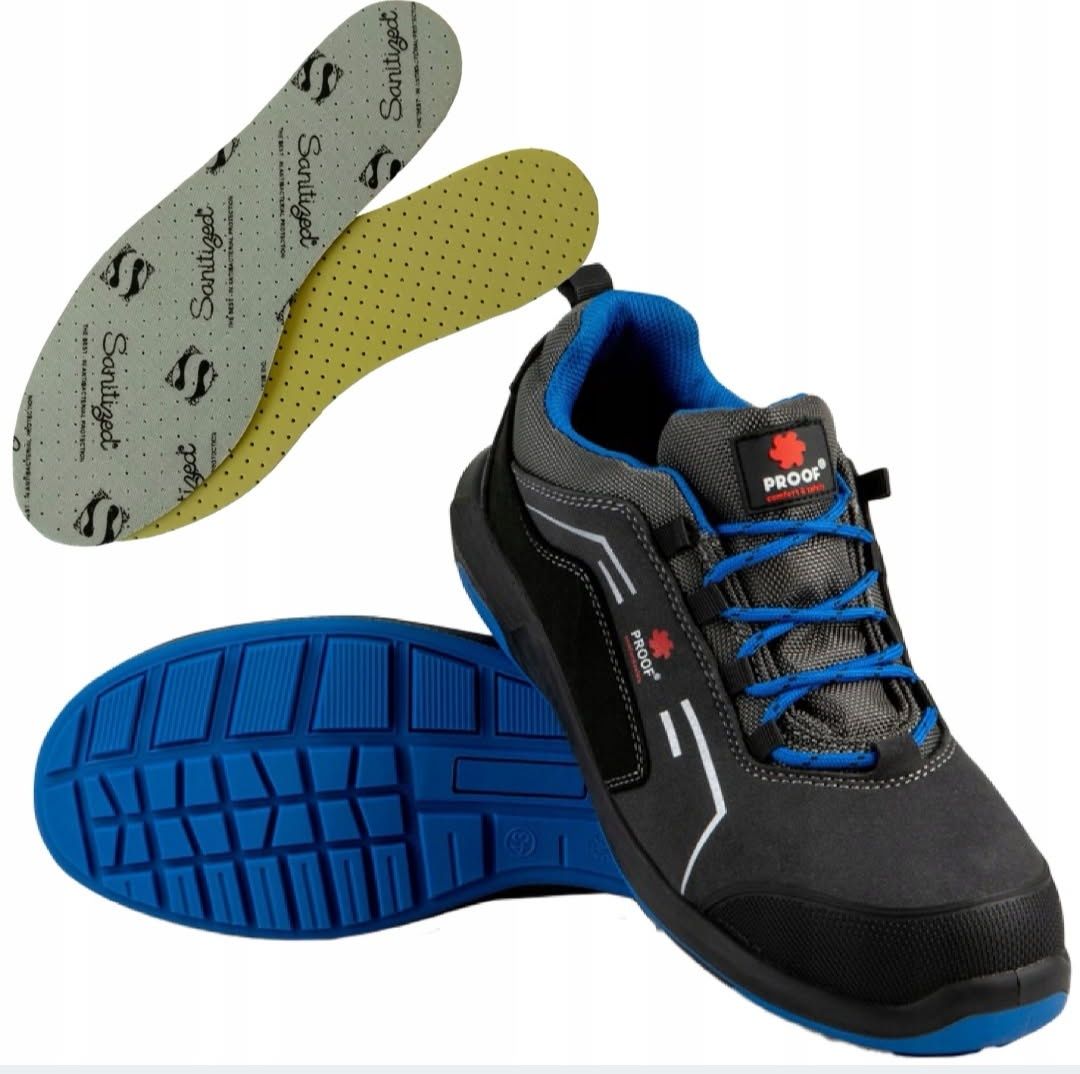 Buty robocze ochronne BHP S3 ROZ. 45