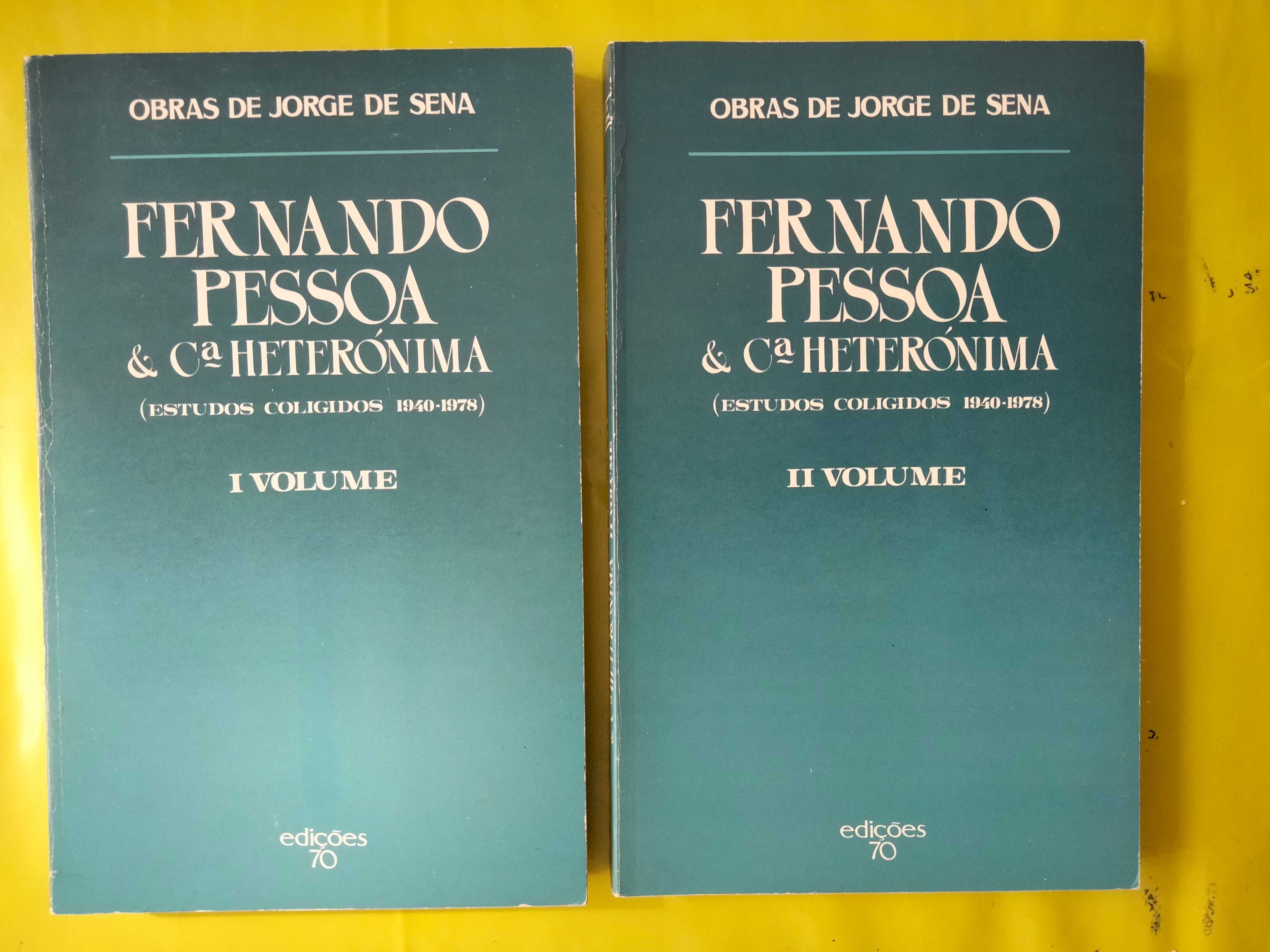 Fernando Pessoa & Cª Heterónima (2 Volumes) - Jorge de Sena