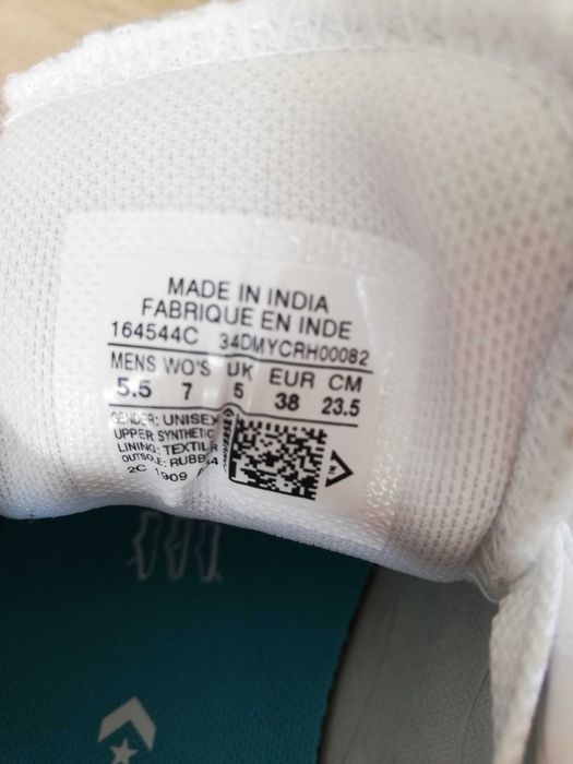 Buty białe converse