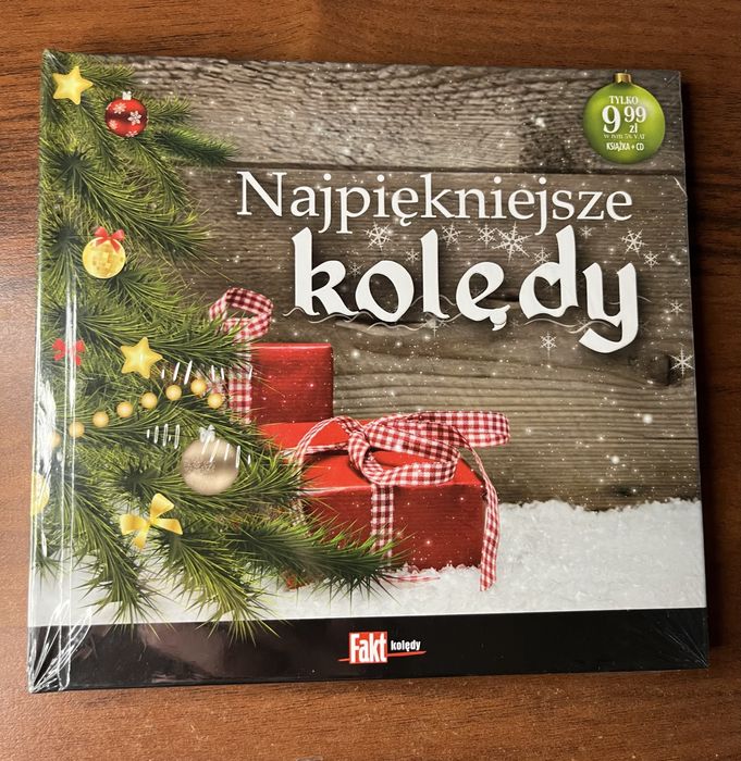 Najpiękniejsze kolędy CD książka z tekstem nowe