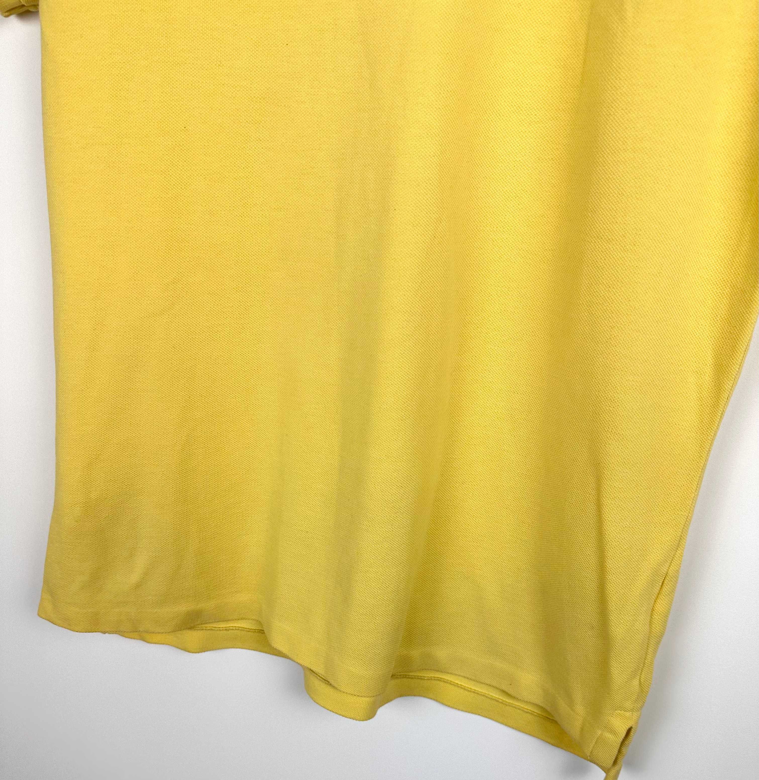 Koszulka Polo Ralph Lauren vintage żółta męska r. M